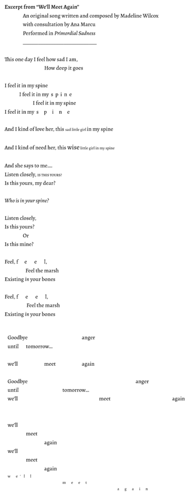 Excerpt from “We'll Meet Again”-1